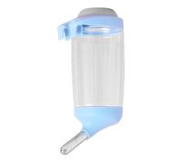 Botella de Agua para Perrera Perros: Abrazadera Tornillo, Tubo Beber Mascotas Recarga automática, contenedor sifón a Prueba Fugas, Lavabo con Jaula Externa | Suministro alimentación dueños co