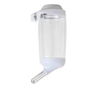 Botella de Agua para Perrera Perros: Abrazadera Tornillo, Tubo Beber Mascotas Recarga automática, contenedor sifón a Prueba Fugas, Lavabo con Jaula Externa | Suministro alimentación dueños co