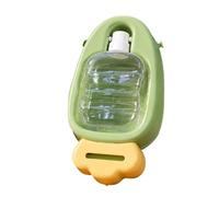 Botella De Agua Para Perro Con Forma De Zanahoria, Con Dispensador De Pulsador De Una Mano, 450 Ml, Taza De Hidratación Portátil Para Mascotas, Bebedero De Viaje Antifugas, Para Mar