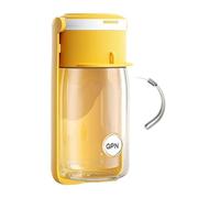 Botella De Agua Para Perro De Viaje 360 ml Antifugas Plegable Bebedero | Botella Viajera de Agua para Pasear Perros Cachorros Pequeños Grandes Paseo Camping Pesca Picnic Viaje por Carretera Parque
