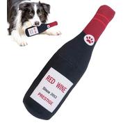 Botella de agua para perro, juguete masticable de 44 g, accesorio suave y duradero para cachorros, entretenimiento con función de sonido, masticar para cachorros y perros, fomenta el juego