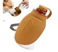Botella de agua para perros -2.76x2.76x5.71 pulgadas | alimentos para mascotas de silicona con clip | Contenedor de alimentos para mascotas - Botella de viaje para perros, p