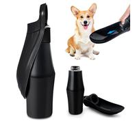 Botella de agua para perros, botella de 750 ml para perros, plegable 180°, botella de agua portátil para mascotas, botella de agua para perros, botella de agua para perros para entrenamiento (todo