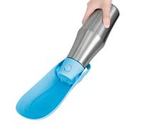 Botella De Agua Para Perros - Botella De Agua Portátil Para Perros De 30,5 X 8,9 X 8,9 Cm | Dispensador Portátil Para Cachorros A Prueba De Fugas De Acero Inoxidable, Solución Confiable Para Padres De