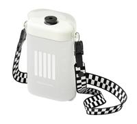 Botella de agua para perros: botella de viaje de correa ajustable para perros grandes, a prueba de fugas con un tazón integrado, diseño confiable portátil, hidratación de mascotas para caminar, camina