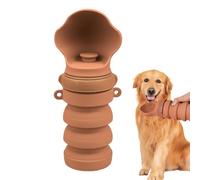 Botella de agua para perros con dispensador | Vaso plegable y a prueba de | fugas - Cuenco de agua de viaje para cachorros - Para camping, senderismo, actividades al aire libre, paseos, parque, viaje