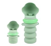 Botella de Agua para Perros: Copa de Bebida Plegable a Prueba de Fuga portátil de 19 oz, dispensador de Agua de Cachorro de Silicona de alimenticio | Botella de Viaje para Mascotas para Caminar