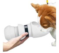 Botella de Agua para Perros, de Viaje para Mascotas con cordón, contenedor Plegable de Comida para Perros, dispensador de Agua portátil para Gatos, Perros, Caminar, Camping, Viajes