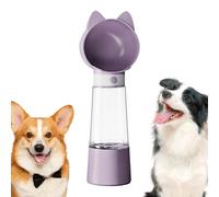 Botella de Agua para Perros de Viaje | Set 2 en 1 Antigoteo con Tazón,Dispensador de Agua para Mascotas | para Paseos, Coches, Excursiones, Parques, Jardines y Patios