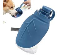 Botella de agua para perros, dispensador de agua portátil, juego de recipientes a prueba de fugas, para perros, gatos, cachorros, hámster, jaula, establo, perrera, actividades al aire libre, camping