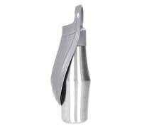 Botella de Agua para Perros en Paseos, portátil con Cuenco, dispensador portátil de Acero Inoxidable de 750 ml con Cuenco para Senderismo, Camping, Viajes, Gatos