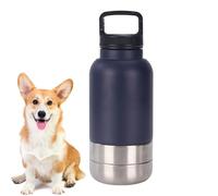 Botella de agua para perros - taza de consumo de cachorro portátil, frasco de hidratación de viaje al aire libre | Pucha dispensadora de fugas, tanque de camping a pie de senderismo, equipo de