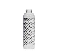 Botella de agua 'Perseus' de 500 ml, motivo: estrellas negras, boca: tapón de rosca