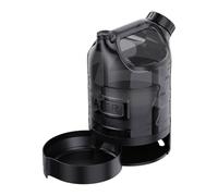 Botella de agua plegable para perros activos en excursiones, viajes por la costa y aventuras por carretera, diseño a prueba de fugas de 2,920.0 g