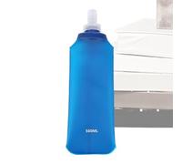 Botella de agua plegable - Vaso de hidratación compacto de acceso rápido | Botella de agua plegable flexible para fitness, para corredores ciclistas, viajeros, padre correr, gimnasio, senderismo