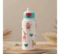 Mepal Botella Campus Pop-up 400 ml – a prueba de fugas, sin BPA, apta lavavajillas – Animal Friends