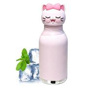 Botella de agua portátil con diseño de animales | Sports Cup For Travel School Holiday Camping Dorm Picnic Gym Girls Kids Portable Water Bottles Cute