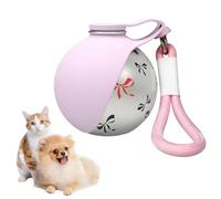 Botella de Agua portátil para Mascotas, compacta de Acero Inoxidable para Perros, Bebedero de Viaje a Prueba de Fugas para Gatos con Cuenco de Silicona Plegable para Paseos y Caminatas al Aire Libre