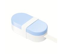 Botella de agua portátil para mascotas con compartimento para comida para perros y gatos, para uso en exteriores, capacidad de 250 ml de agua y 90 comida
