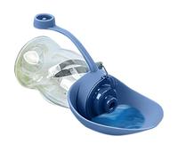 Botella de agua portátil para perros, contenedor de comida para mascotas a prueba de fugas, agua de viaje para perros de viaje, para cachorros, gatos, hámster, jaula de transporte, perrera, camping al
