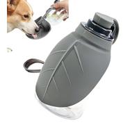Botella De Agua Portátil para Perros - Dispensador de Alimentos a Prueba de Fugas,Botella De Viaje para Perros - para Hámster Gato Cachorro Conejo Jaula Transportín Perrera Exterior Camping