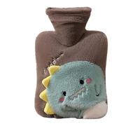 Botella De Agua Termal Para Noches Frescas | Bolsa Térmica De 1000 Ml Para Tiempo Frío, Cojín De Relajación Con Funda De Felpa, Calefacción Corporal De Volumen Generoso