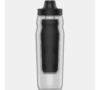 Botella de agUnder Armour de 0,9 l Under Armour Playmaker Squeeze Clear / Negro / Negro Talla Única