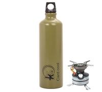 Botella de almacenamiento de combustible - Contenedor de combustible líquido de 25 cm | Botella de gasolina portátil Cilindros de almacenamiento de prelíquido para aventuras al aire libre