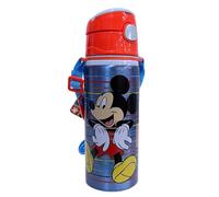 Botella De Aluminio 600Ml Con Pajita Y Nombre Para Niños Termica