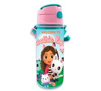 Botella de aluminio para niña Kids Licensing Gabbys Dollhouse 600 ml