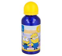 Botella de aluminio para niños - cantimplora infantil - botella de agua reutilizable de 400 ml de Minions 2