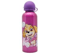 Botella de agua infantil reutilizable de aluminio de 530 ml de La Patrulla Canina Chicas