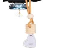 Botella de ambientador de aire vacía para coche - botella difusor de aceite para aromaterapia de coche | Fragancia de aceite Adorno de aromaterapia | Bredole de aire 'Auto Suspes