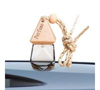 Botella de ambientador de coche colgante, Botella de perfume de ambientador de coche vacía, Ambientador de perfume Colgante Aromaterapia Difusor Tapón triángulo