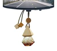 Botella de aromaterapia para automóvil, botella difusora recargable de 8 ml, botella de perfume con cordón ajustable, botella difusora de coche multiusos, perfume de aire para automóvil bien mantenido
