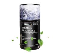 Botella de aromaterapia para coche, difusor de fragancia de luz de 160 ml, difusor de fragancia de aire automático, diseño de vidrio para inodoro