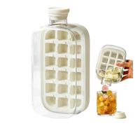 Botella de bandeja de hielo, taza de botella de hielo | Molde de fabricación de hielo de 800 ml - Herramientas de fabricación de bebidas heladas 2 en 1 para cócteles, vino, accesorios de