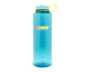 Botella de boca ancha Nalgene 48oz Silo (Cerulean Sustain)