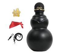 Botella de calabaza china, botella de vino chino de 900 ml, botella de vino para camping, para entusiastas del aire libre, estudiantes, viajeros, jardineros, senderismo, camping, viajes, yoga, clase
