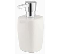 Botella de cerámica para loción, dispensador de jabón orgánico, jabones, champús, lociones, dispensador de jabón Premium (Verde 370 ml) (Blanco 370 ml)