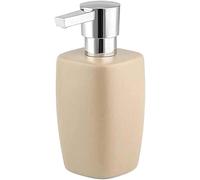 Botella de cerámica para loción, dispensador de jabón orgánico, jabones, champús, lociones, dispensador de jabón Premium (Verde 370 ml) (Beige 370 ml)