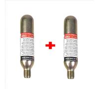 Botella de CO2 45 g- 60cc., 2 unidades Rock Too Touring pro