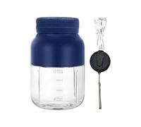 Botella de coctelera eléctrica - Copa de mezcla autónoma USB, recipiente transparente a prueba de fugas, mezclador automático ideal polvo proteína | Gimnasio oficina viajes bienestar