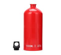Botella de combustible de aluminio de 1,5 L - Recipiente ligero y a prueba de fugas para acampar, hacer senderismo y cocinar al aire libre.