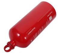 Botella de Combustible Ligera 1500ml de Aleación de Aluminio | Depósito de Gas de Reserva, Tapa Sellada sin Fugas, Rojo Mate, para Queroseno y Viaje Largo