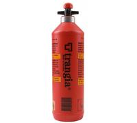 Botella de combustible Trangia con válvula de seguridad - 1 litro Rojo
