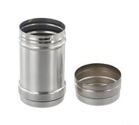 Botella de condimento con agujeros, botellas mezcladoras de condimentos de acero inoxidable de varios tamaños, tarros de almacenamiento de especias para cocina, barbacoa, recipientes de sal y pimienta
