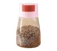 Botella de condimento cuantitativo de sal y especias con dispensación precisa de 0 5 g, adecuada para cocina y camping, con construcción de plástico (1)