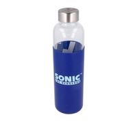 Botella de Cristal Sonic Azul Junior - Capacidad 585 Ml