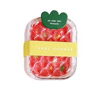 Botella de Cubitos de Hielo,2 en 1 Gadgets Portátiles Antifugas con Forma de Piña,Botella para agua y hielo | para Zumo, Café, Bebidas, Viajes, Playa, Picnic, Camping y Aire Libre